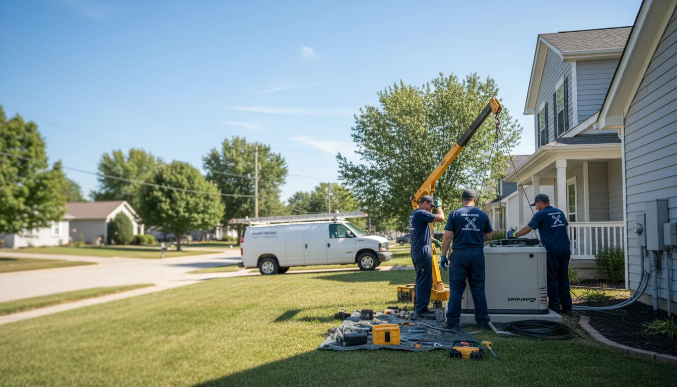 Generator Installation in Spring Hill, KS near me